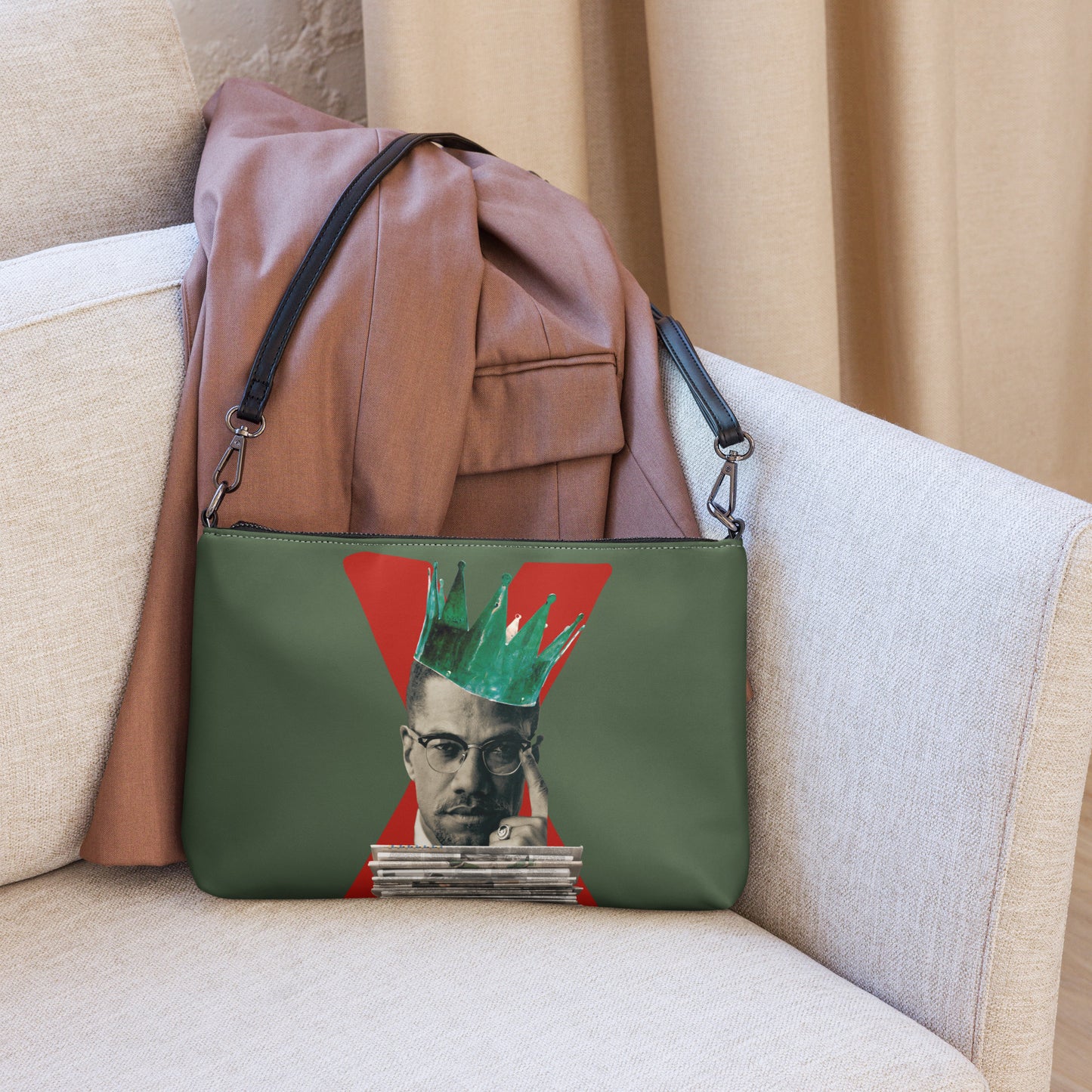 Crossbody bag/ Large Clutch