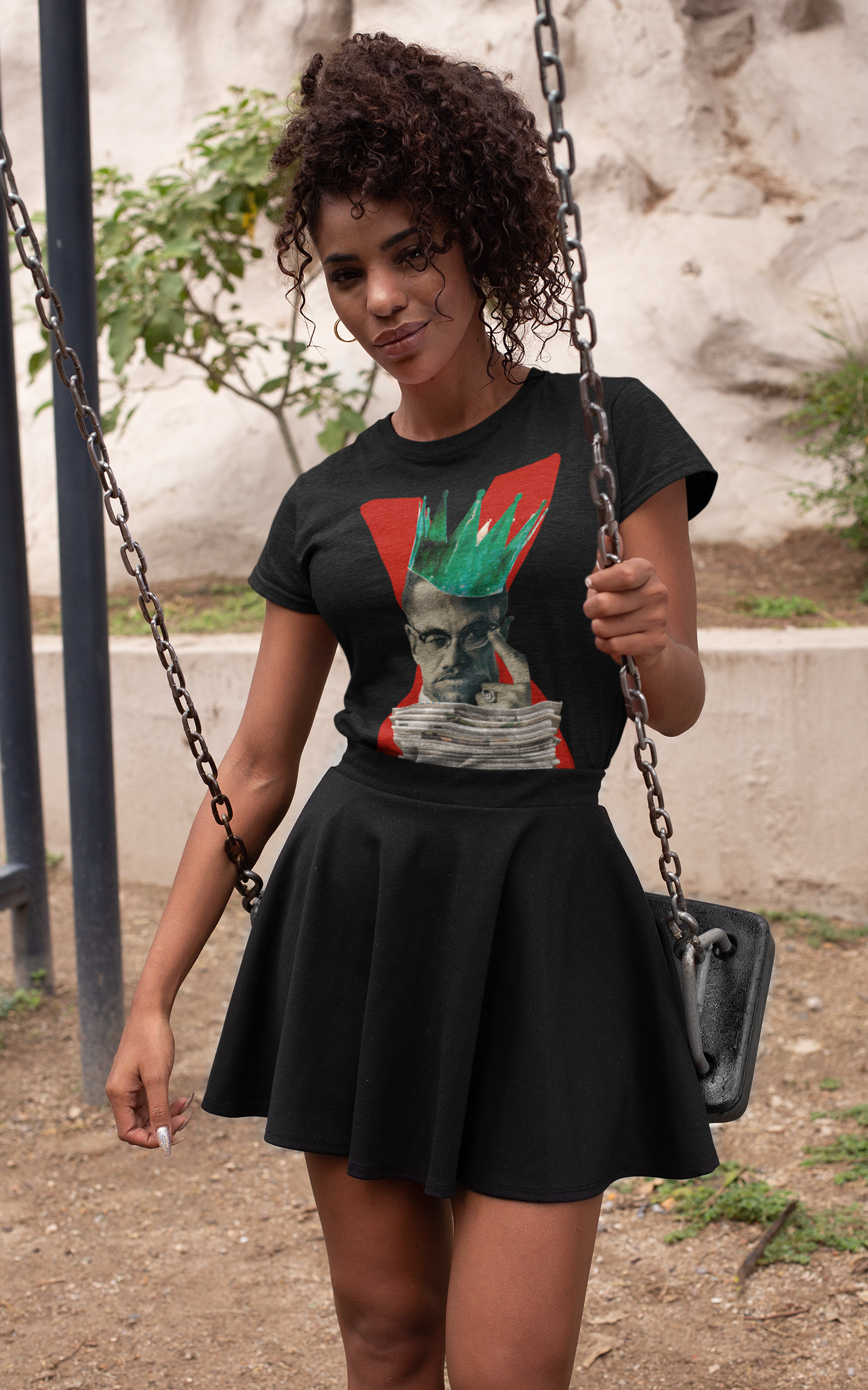 Malcom X t-shirt