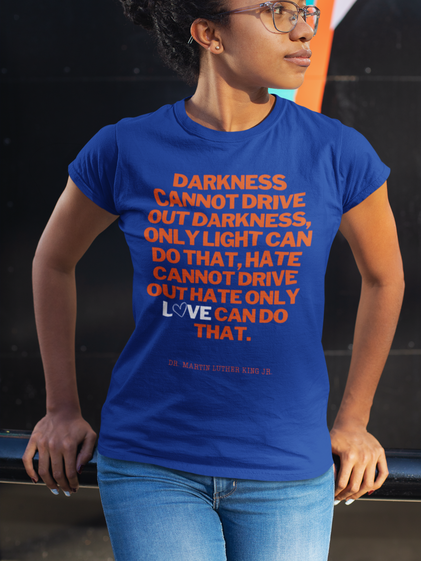 MLK Quote Unisex t-shirt