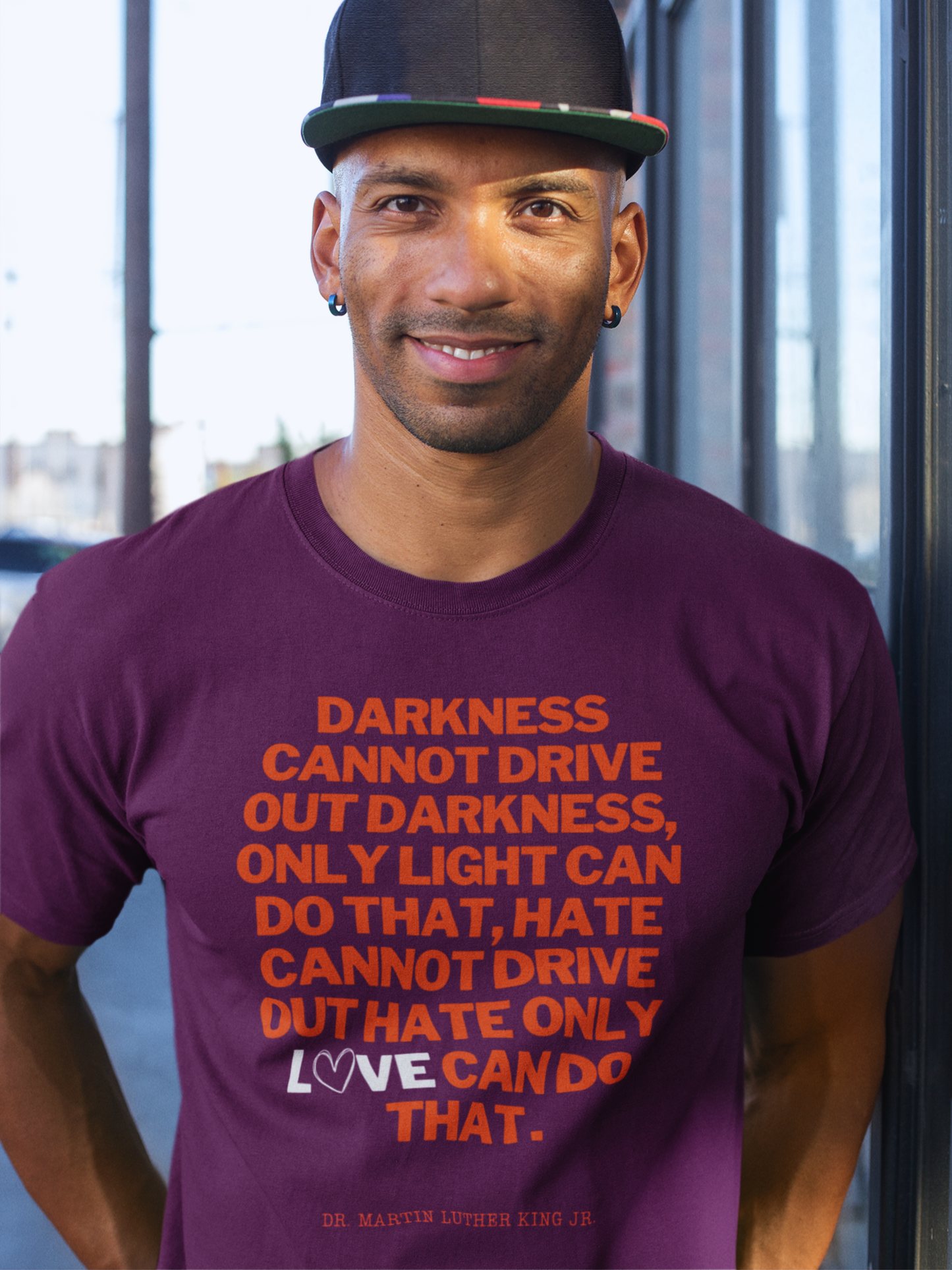 MLK Quote Unisex t-shirt