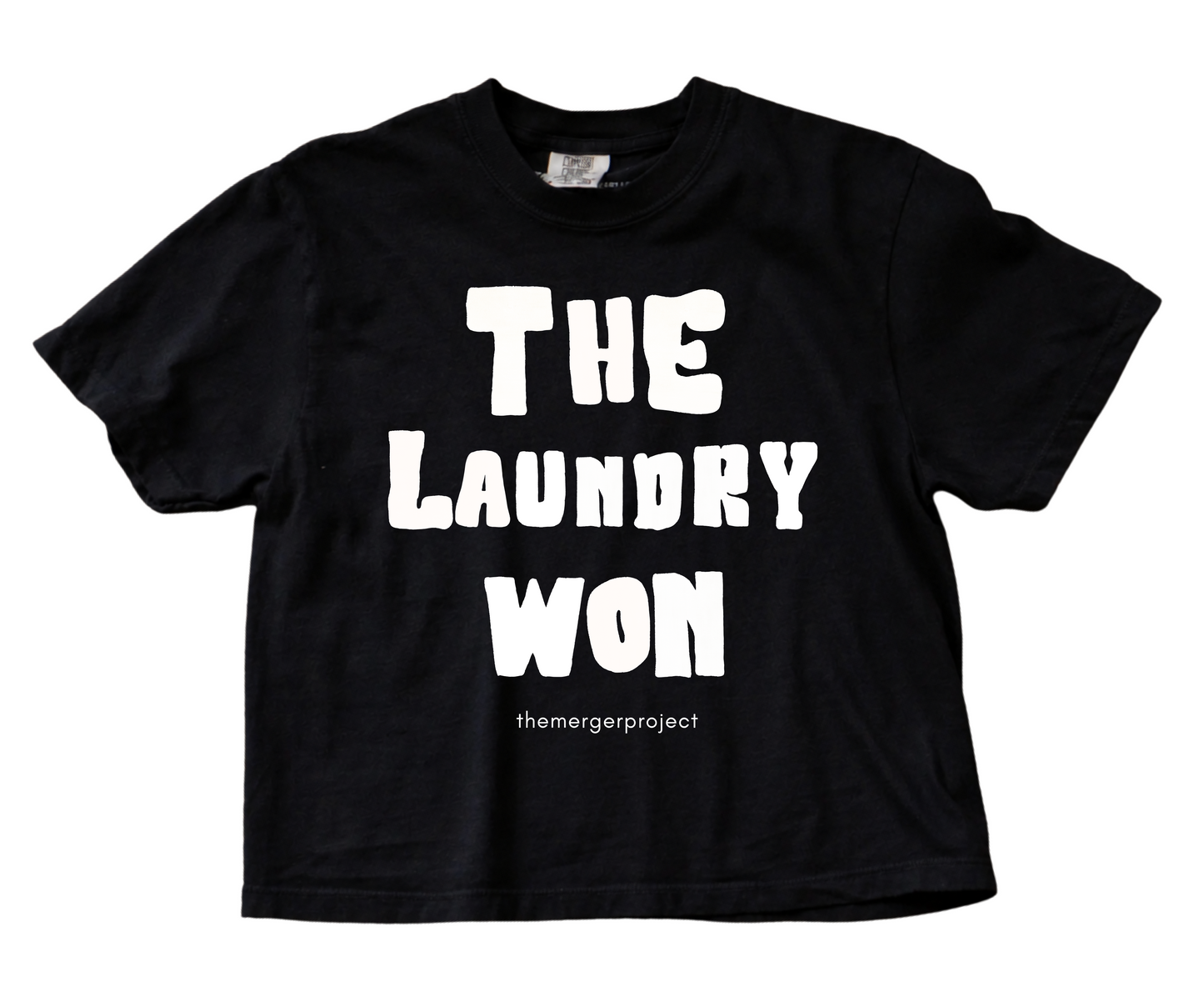 The laundry won cropped boxy tee