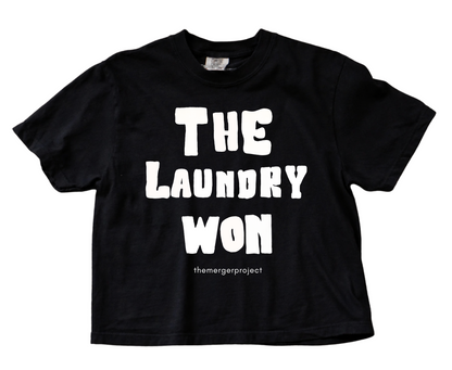 The laundry won cropped boxy tee