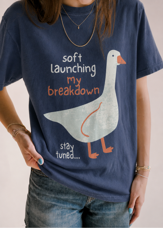 Soft launching my breakdown tee