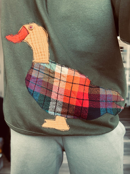 Handmade Mallard Duck Sweater (Large)
