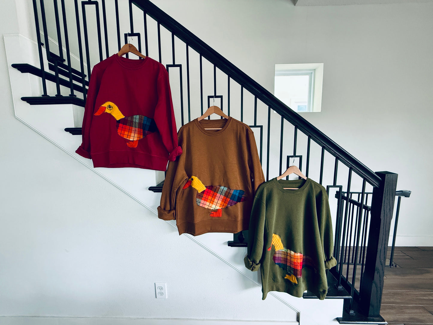 Handmade Mallard Duck Sweater (X-Large) - Brown