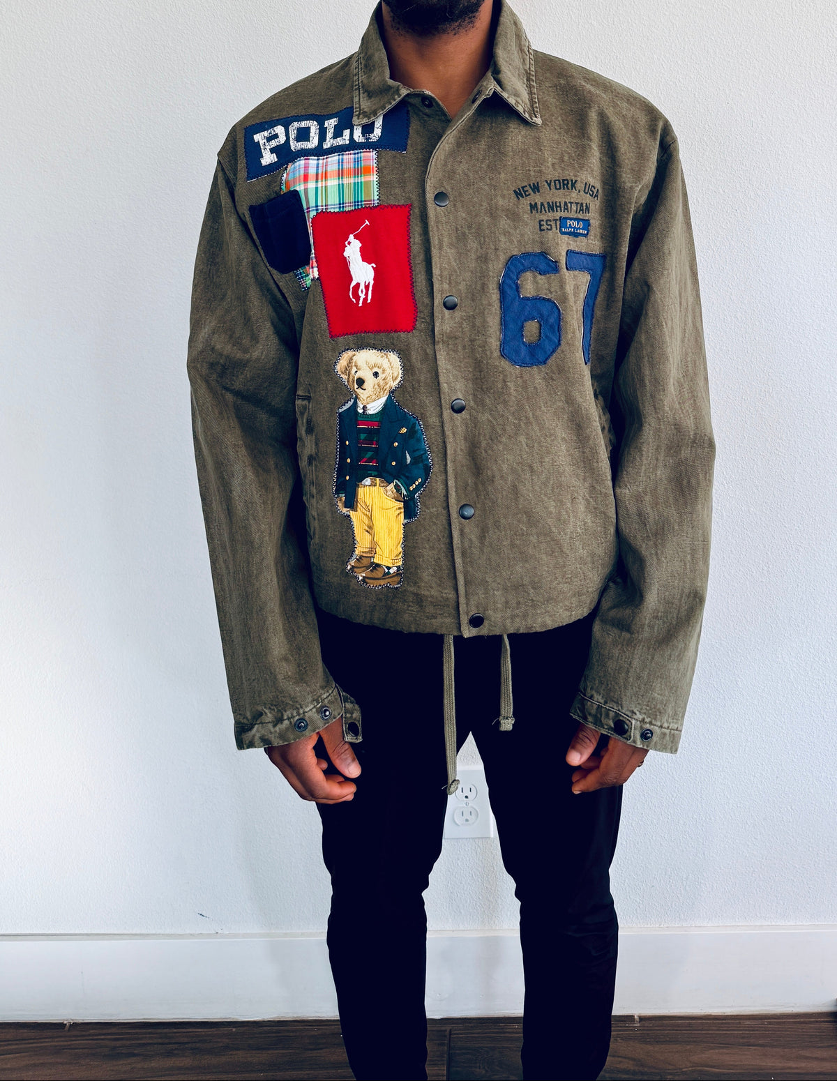 Reworked Polo-inspired Jacket (Medium)