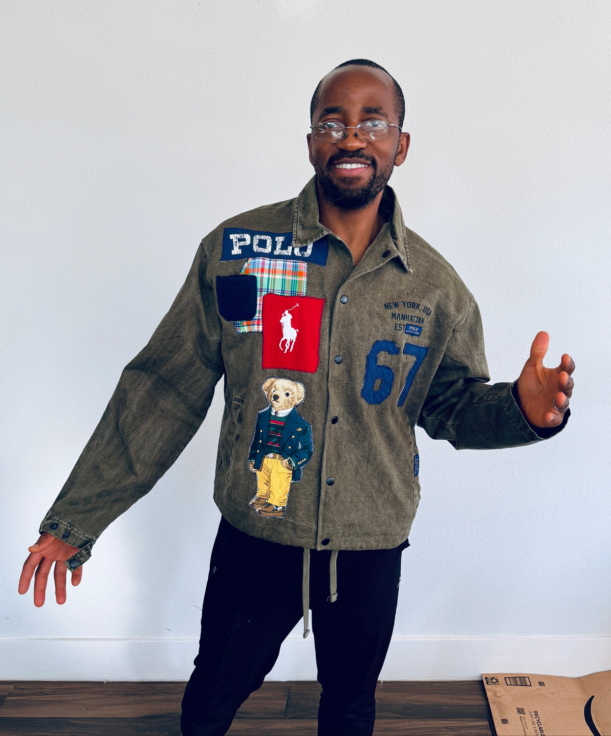 Reworked Polo-inspired Jacket (Medium)