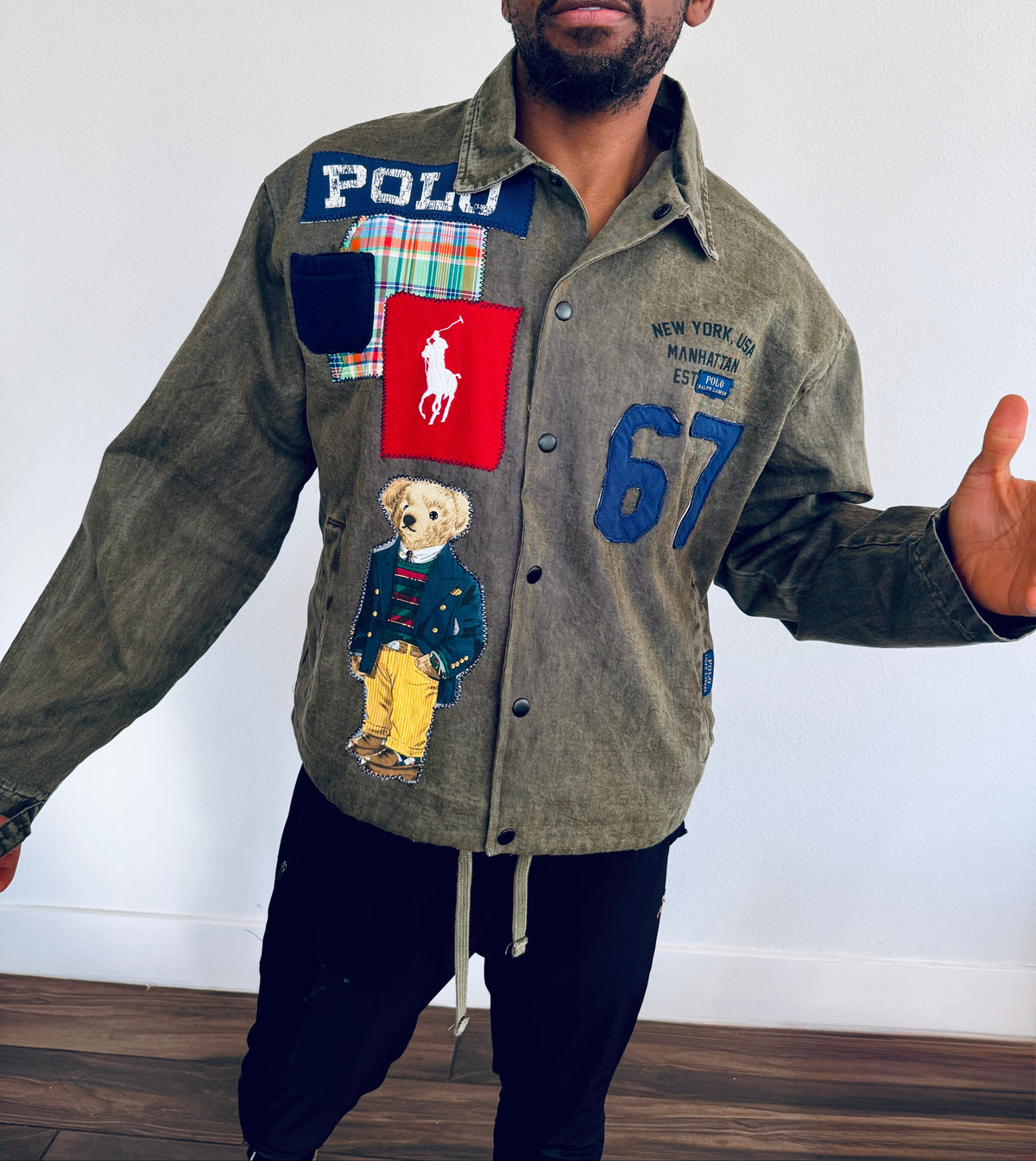 Reworked Polo-inspired Jacket (Medium)