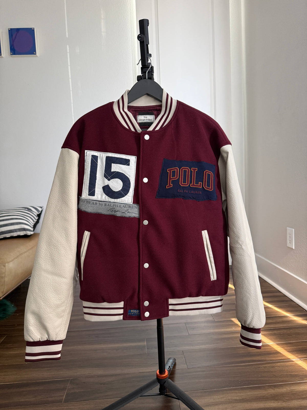 Reworked Polo-inspired Varsity Jacket (Medium)
