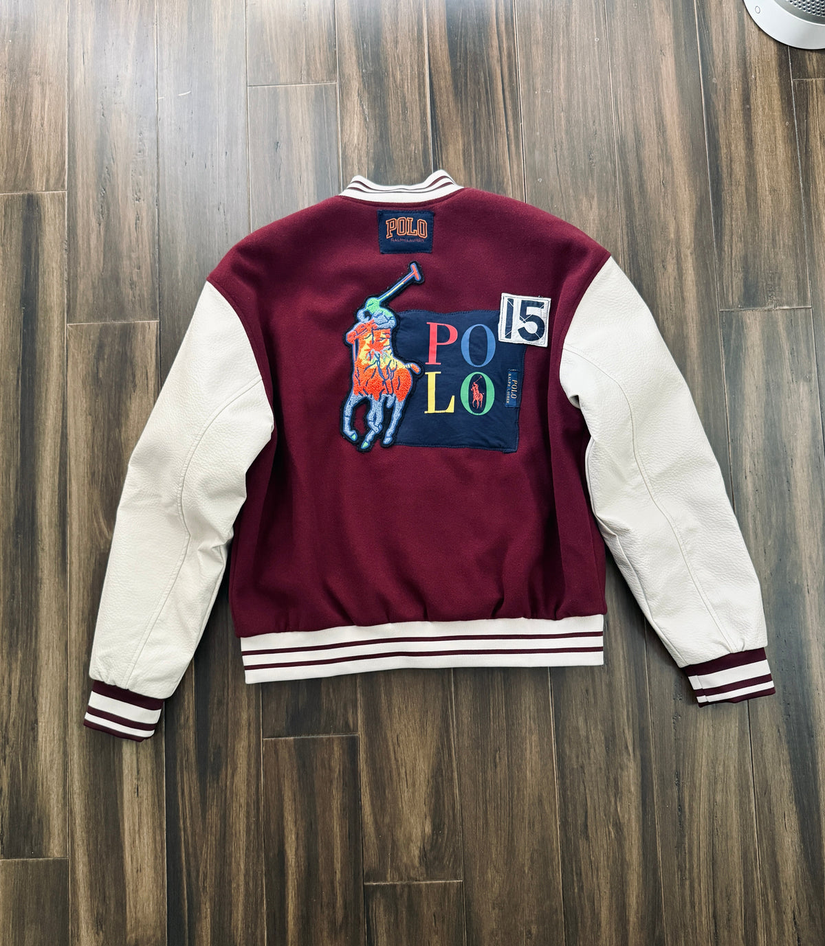 Reworked Polo-inspired Varsity Jacket (Medium)