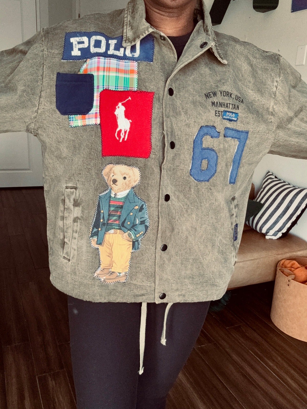 Reworked Polo-inspired Jacket (Medium)