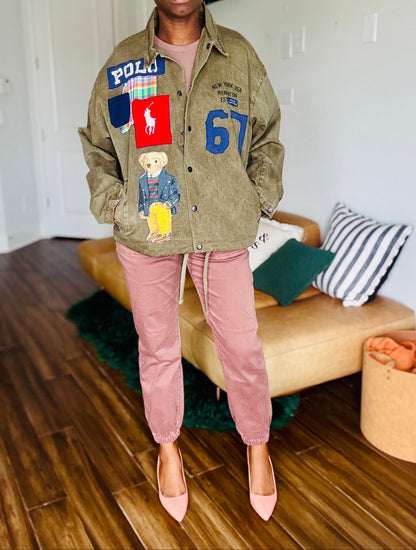 Reworked Polo-inspired Jacket (Medium)