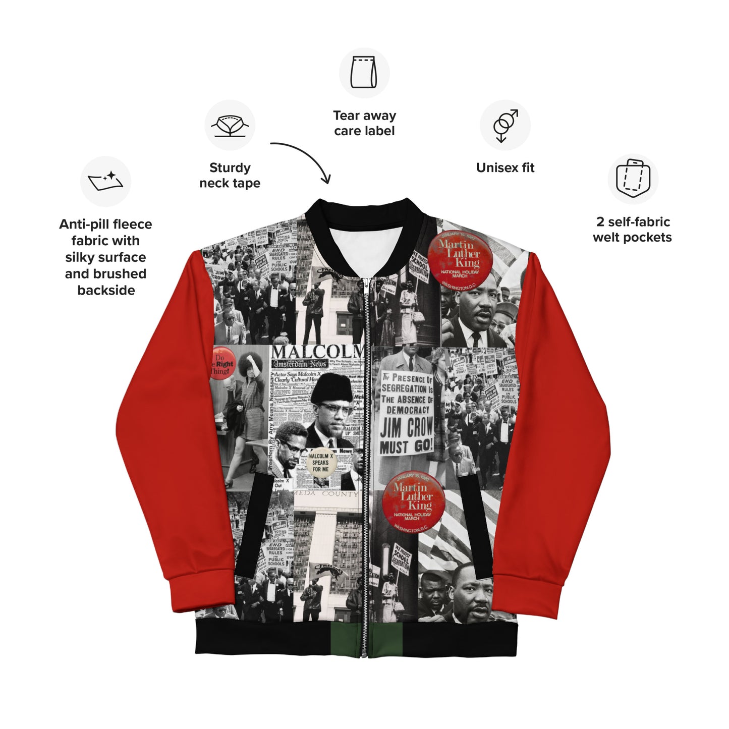 Cultural Unisex Bomber Jacket