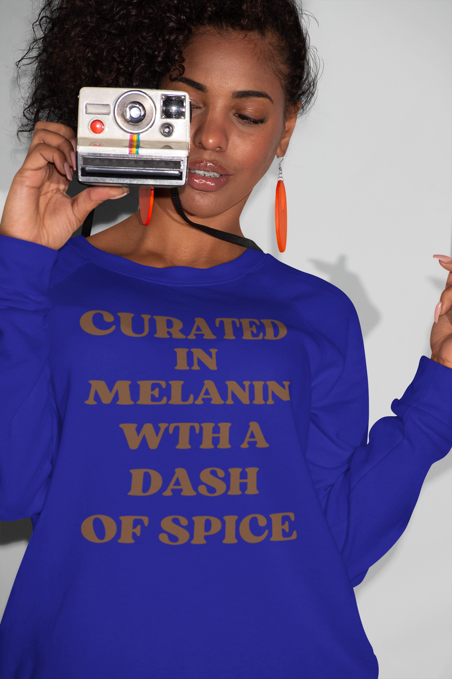 Curated in Melanin Sweatshirt