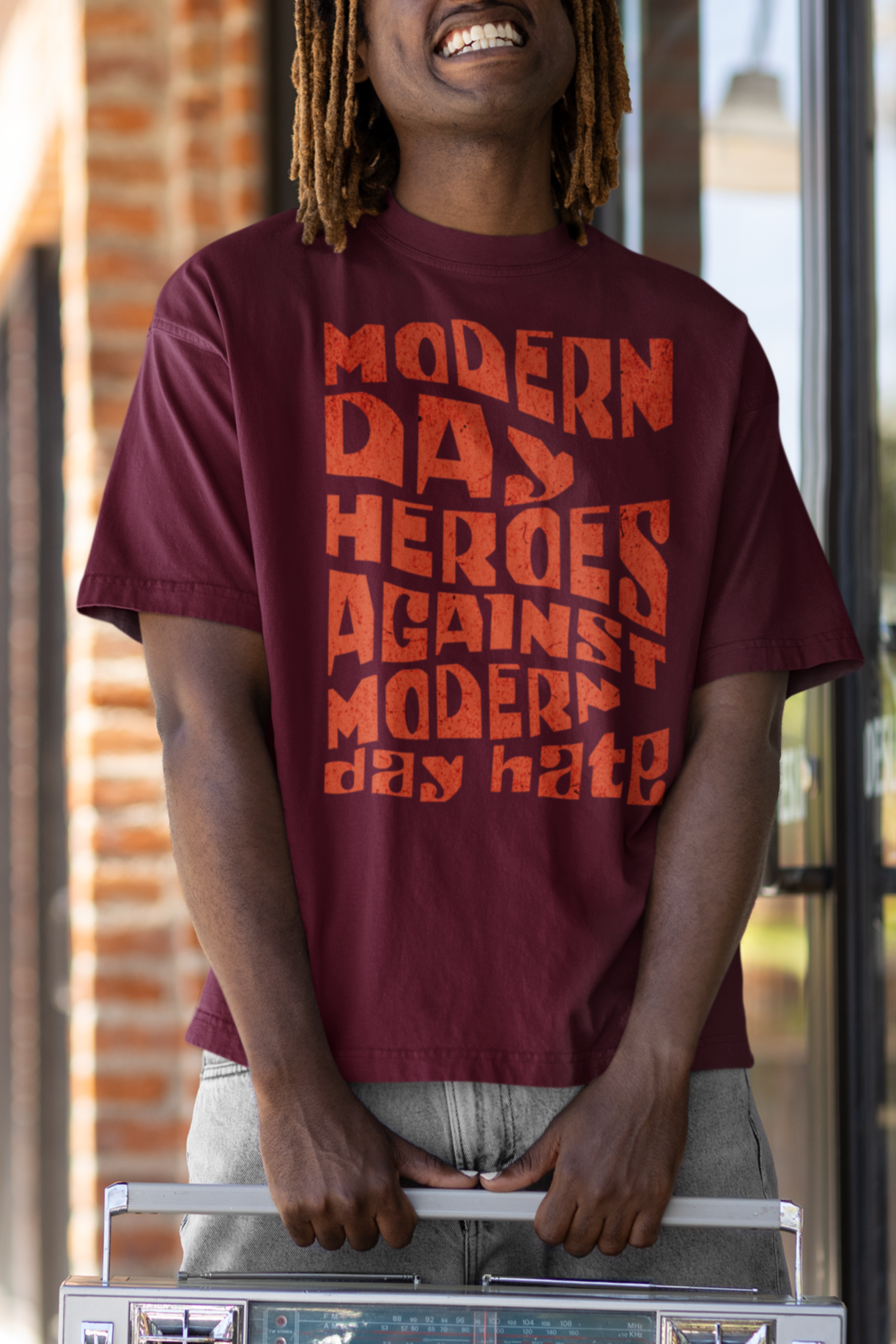 Modern Day Heroes Unisex t-shirt