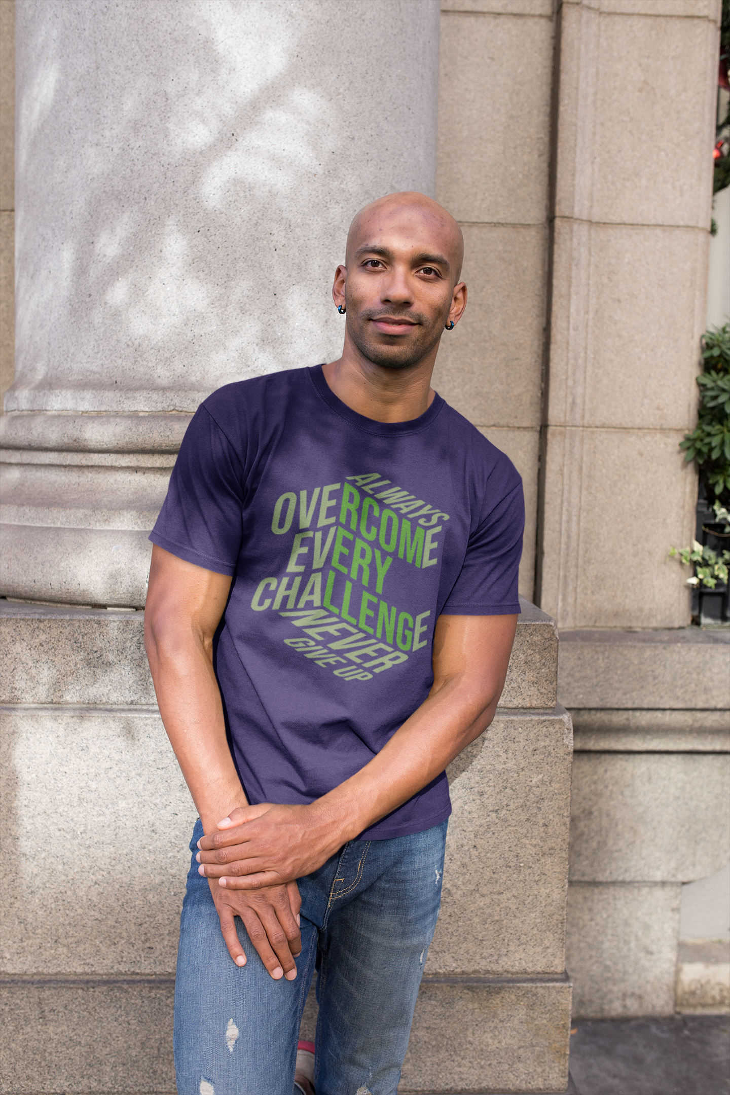 Overcome Challenges Unisex t-shirt