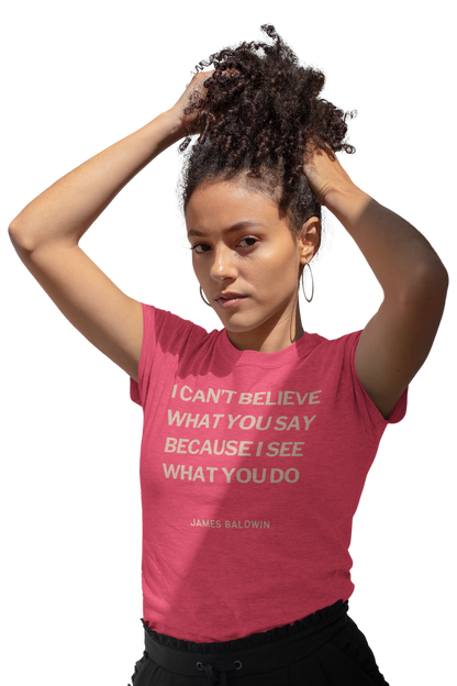 James Baldwin unisex Quote t-shirt